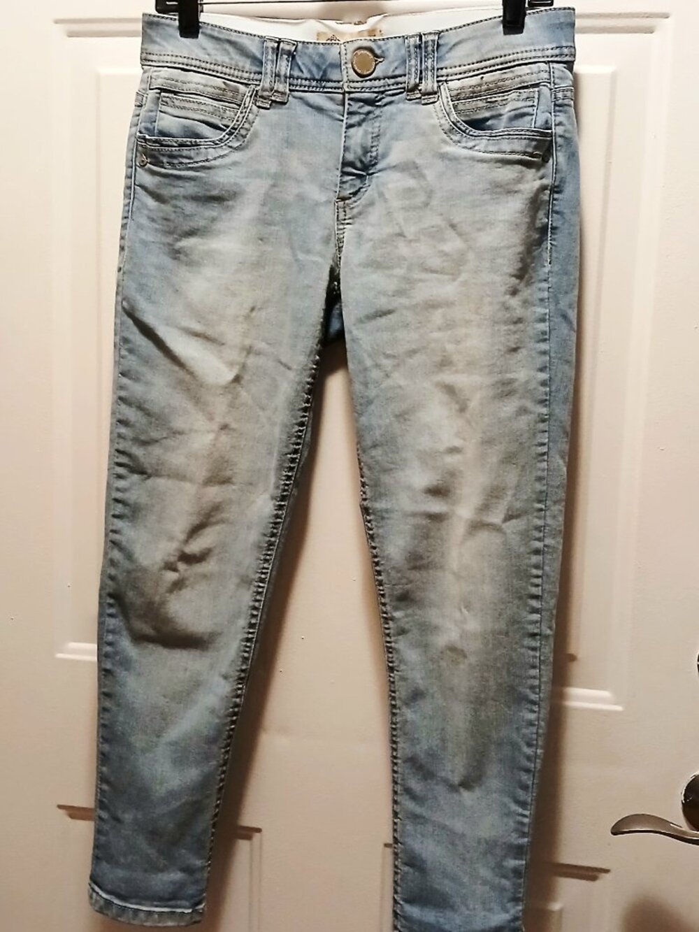 Light Wash Skinny Jeans EUC